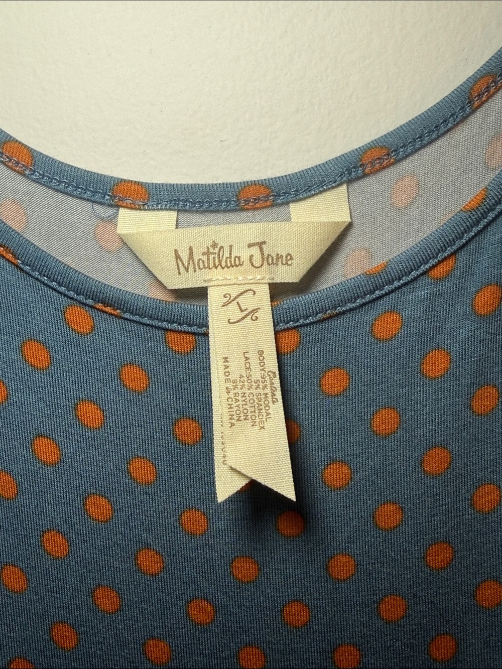 Matilda Jane Women’s Cami Tank Top Size Large - Picture 3 of 6
